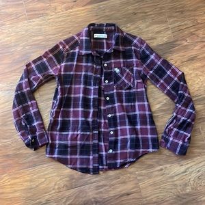 Girls Abercrombie kids Flannel